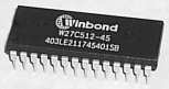 Микросхемы Winbond W27С512-45 для записи прошивок в ЭБУ Микас 5.4, GM, Январь 4, Bosch 154 ― Автоэлектроника - оборудование для диагностики вашего автомобиля.